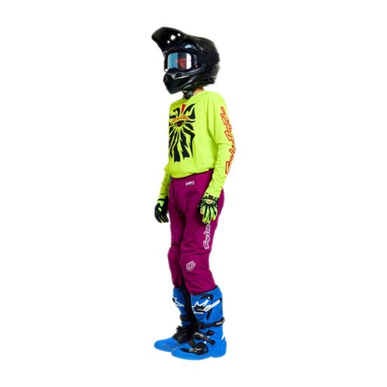 Maillot cross enfant Troy Lee Designs 2026 GP Pro Cyclops - Jaune fluo