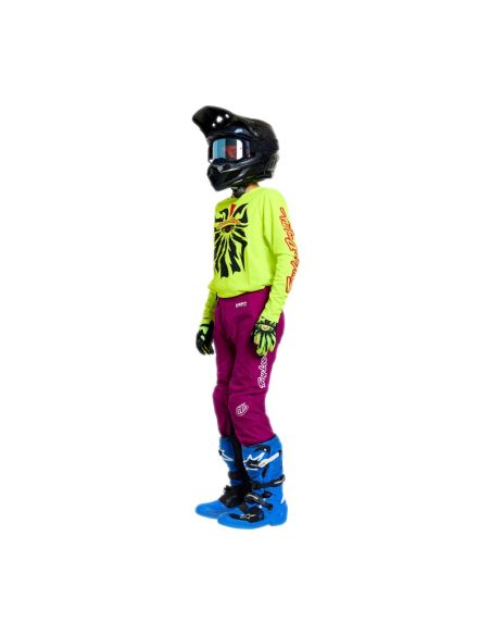 Maillot cross enfant Troy Lee Designs 2026 GP Pro Cyclops - Jaune fluo