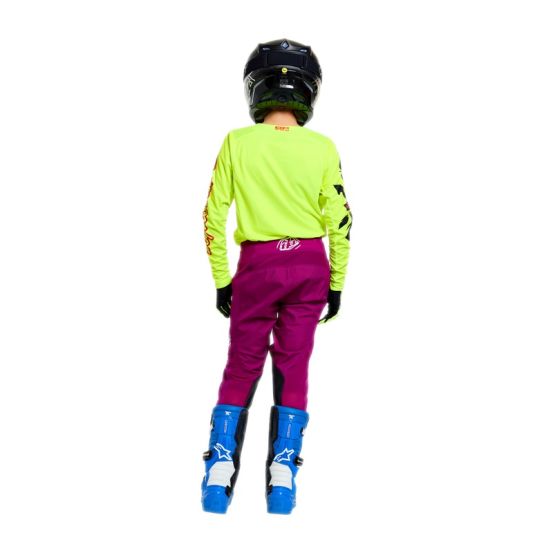 Maillot cross enfant Troy Lee Designs 2026 GP Pro Cyclops - Jaune fluo
