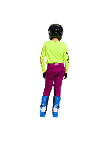 Maillot cross enfant Troy Lee Designs 2026 GP Pro Cyclops - Jaune fluo