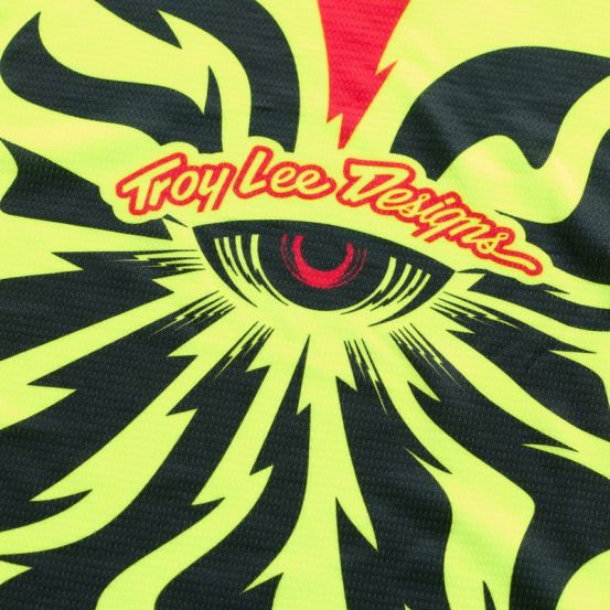 Maillot cross enfant Troy Lee Designs 2026 GP Pro Cyclops - Jaune fluo