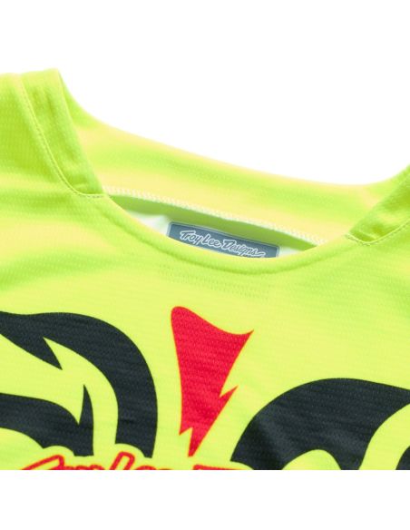 Maillot cross enfant Troy Lee Designs 2026 GP Pro Cyclops - Jaune fluo