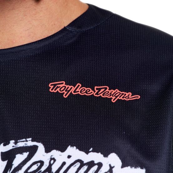 Maillot cross Troy Lee Designs 2026 GP Pro Stamp - Noir