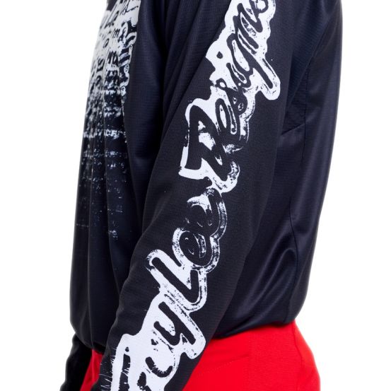 Maillot cross Troy Lee Designs 2026 GP Pro Stamp - Noir