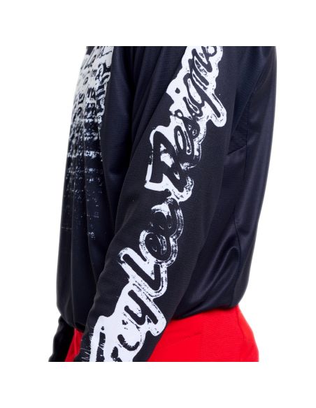 Maillot cross Troy Lee Designs 2026 GP Pro Stamp - Noir