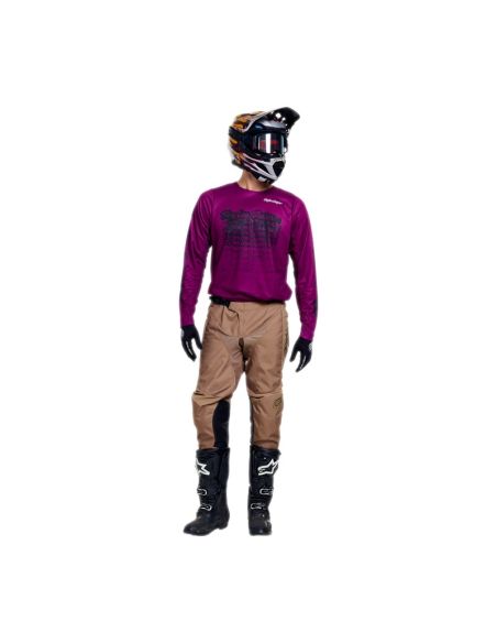 Maillot cross Troy Lee Designs 2026 GP Pro Stamp - Fuchsia