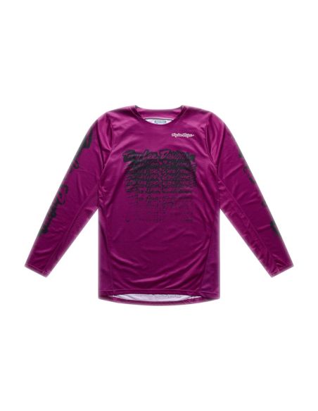 Maillot cross Troy Lee Designs 2026 GP Pro Stamp - Fuchsia
