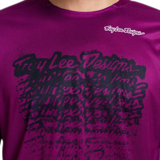 Maillot cross Troy Lee Designs 2026 GP Pro Stamp - Fuchsia
