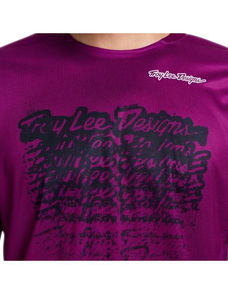 Maillot cross Troy Lee Designs 2026 GP Pro Stamp - Fuchsia