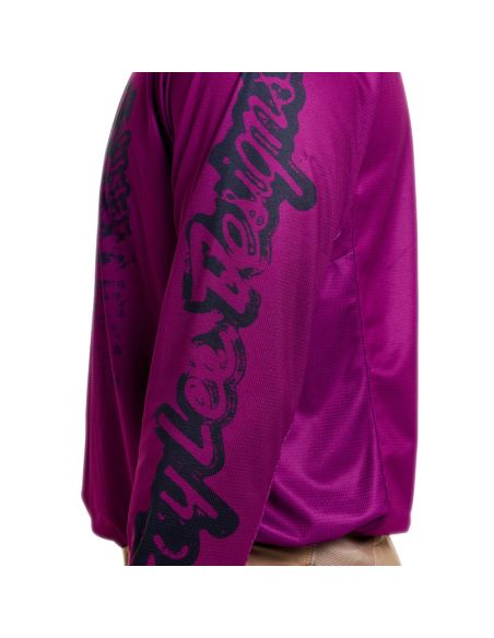Maillot cross Troy Lee Designs 2026 GP Pro Stamp - Fuchsia