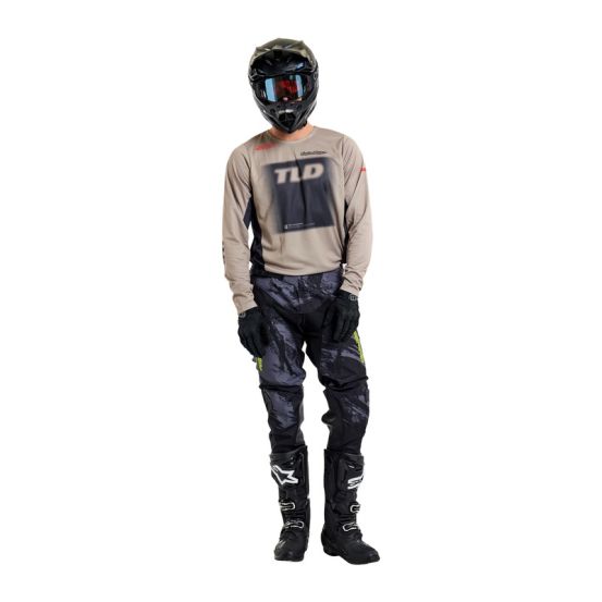 Maillot cross Troy Lee Designs 2026 Scout GP Pro Fade Out - Timber Marron