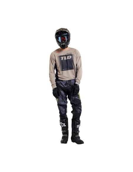 Maillot cross Troy Lee Designs 2026 Scout GP Pro Fade Out - Timber Marron