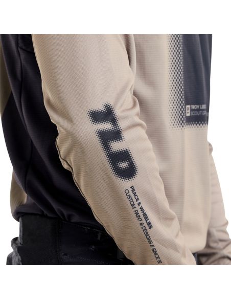 Maillot cross Troy Lee Designs 2026 Scout GP Pro Fade Out - Timber Marron
