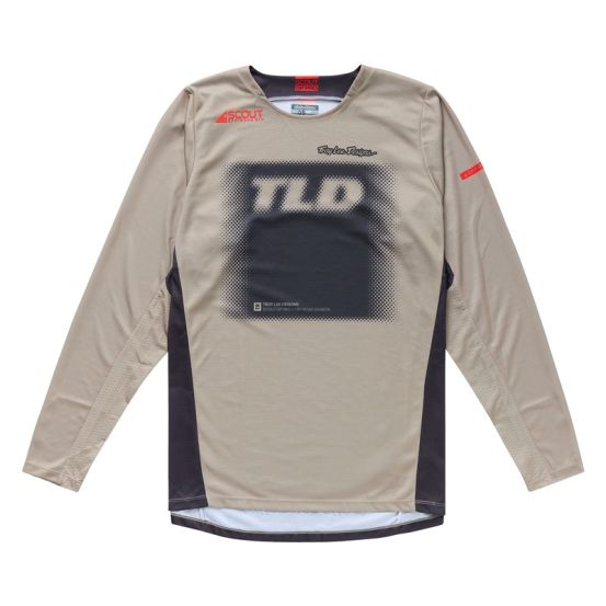 Maillot cross Troy Lee Designs 2026 Scout GP Pro Fade Out - Timber Marron
