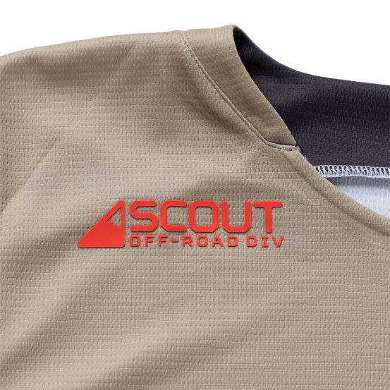 Maillot cross Troy Lee Designs 2026 Scout GP Pro Fade Out - Timber Marron
