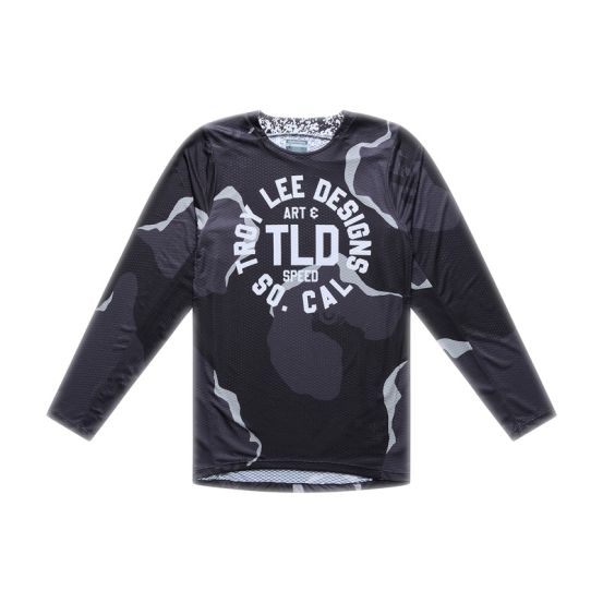 Maillot cross Troy Lee Designs 2026 GP Pro Air Camo - Noir