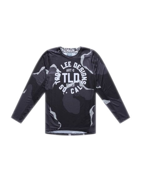 Maillot cross Troy Lee Designs 2026 GP Pro Air Camo - Noir