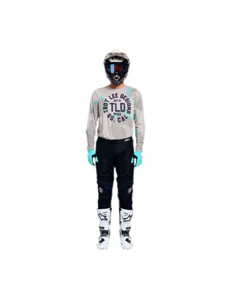 Maillot cross Troy Lee Designs 2026 GP Pro Air Camo - Aqua Désert