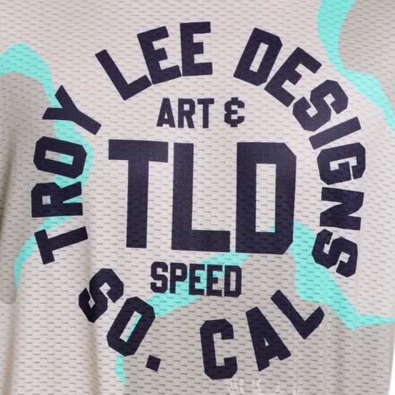 Maillot cross Troy Lee Designs 2026 GP Pro Air Camo - Aqua Désert