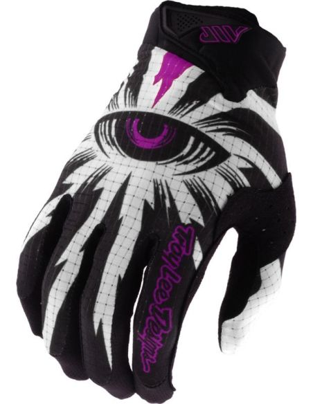 Gants cross enfant Troy Lee Designs 2026 Air Cyclops - Noir Fuchsia