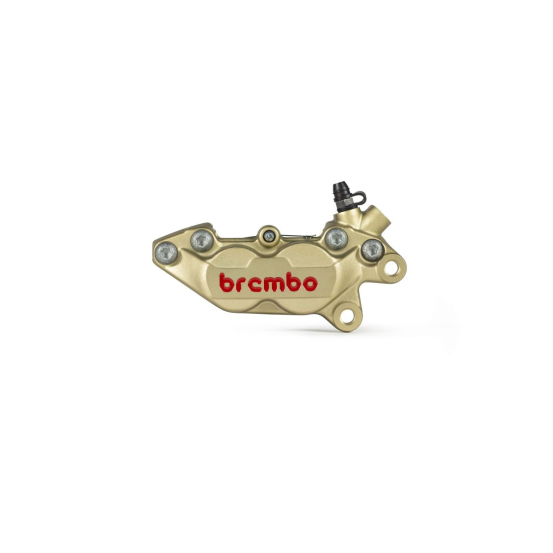 Étrier de frein avant P4 30-34 BREMBO Or - droit - Entraxe 40mm