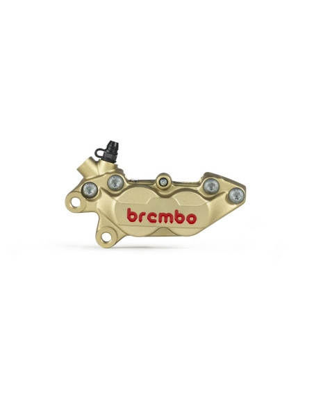 Étrier de frein avant P4 30-34 BREMBO Or - gauche - Entraxe 40mm coulé