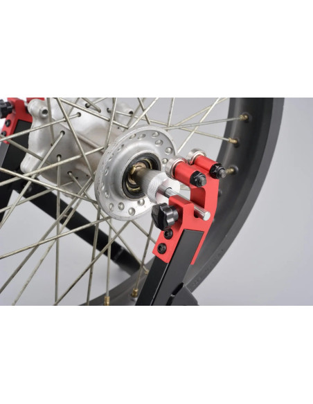 Equilibreuse de roue moto DAYTONA - Compatible jusque 21 pouces
