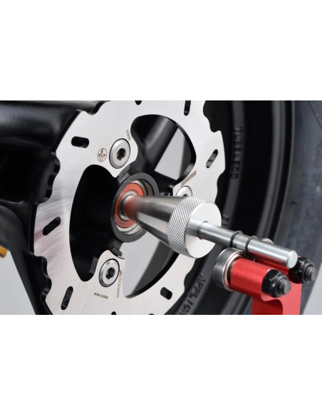 Equilibreuse de roue moto DAYTONA - Compatible jusque 21 pouces