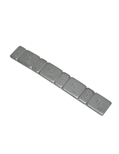 Plombs d'équilibrage de roue adhésifs - 8 masses 4x 5g et 4x 10g
