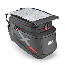 Sacoche de réservoir Givi XL05B Tanklock extensible DE 15 à 18 L - Honda Africa Twin / Triumph Tiger 1200 GT
