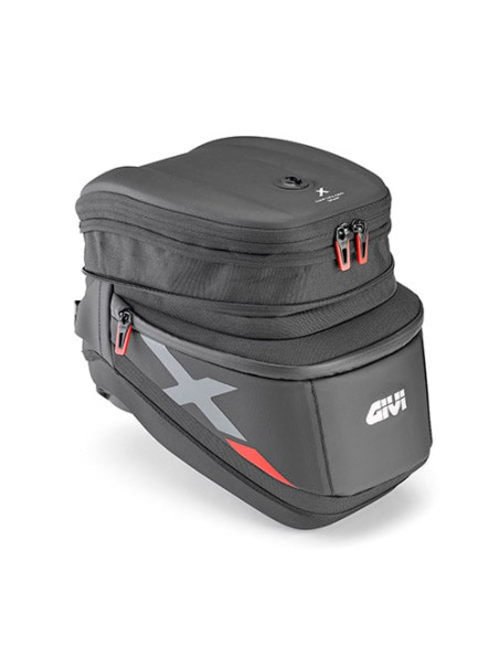 Sacoche de réservoir Givi XL05B Tanklock extensible DE 15 à 18 L - Honda Africa Twin / Triumph Tiger 1200 GT