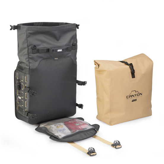 Sacoche latérale Givi GRT709B - 35 + 35 Litres