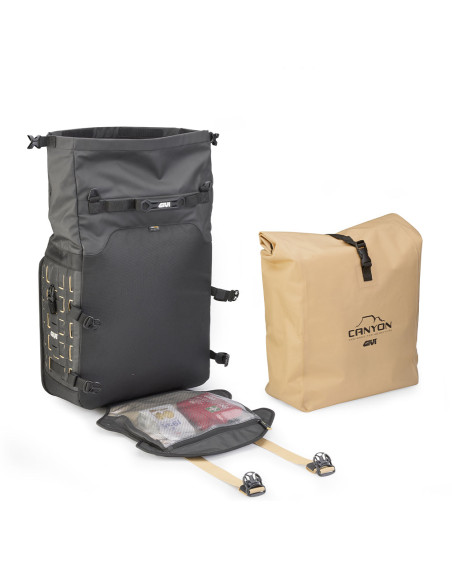 Sacoche latérale Givi GRT709B - 35 + 35 Litres