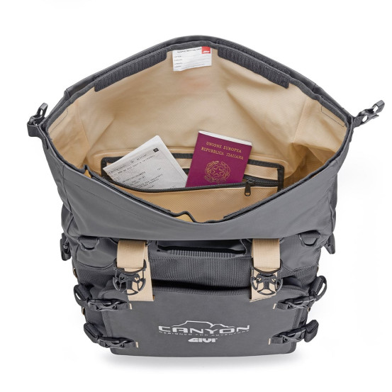 Sacoche latérale Givi Monokey GRT720B - 25 + 25 Litres