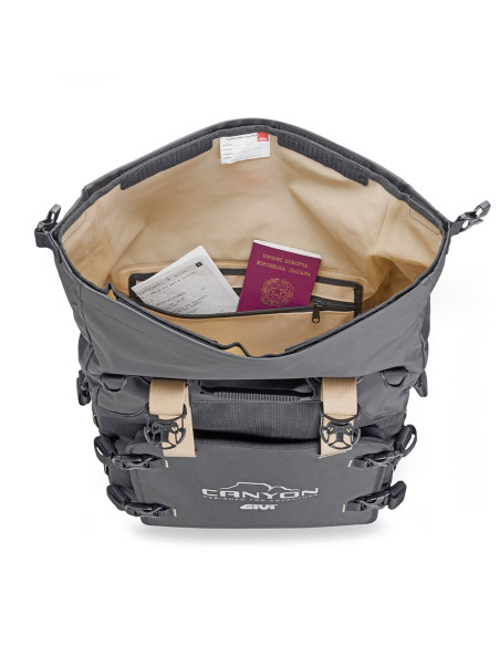 Sacoche latérale Givi Monokey GRT720B - 25 + 25 Litres