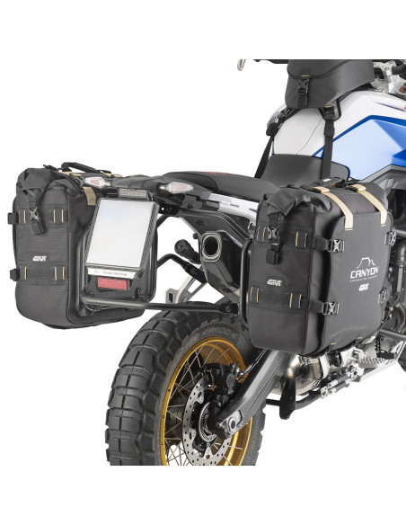 Sacoche latérale Givi Monokey GRT720B - 25 + 25 Litres
