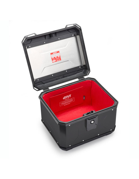 Top case Givi Monolock ALP44B2 44 Litres - Aluminium naturel