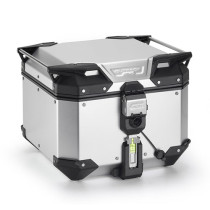 Top case Givi Monokey OBKEV42AA Trekker Outback EVO 42 Litres - Aluminium anodisé