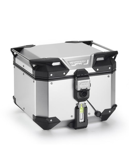 Top case Givi Monokey OBKEV42AA Trekker Outback EVO 42 Litres - Aluminium anodisé