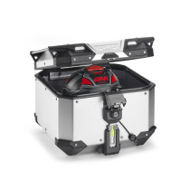 Top case Givi Monokey OBKEV42AA Trekker Outback EVO 42 Litres - Aluminium anodisé 2