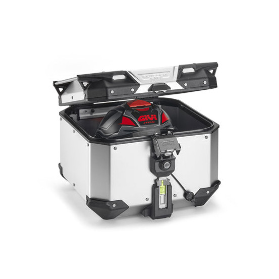 Top case Givi Monokey OBKEV42AA Trekker Outback EVO 42 Litres - Aluminium anodisé
