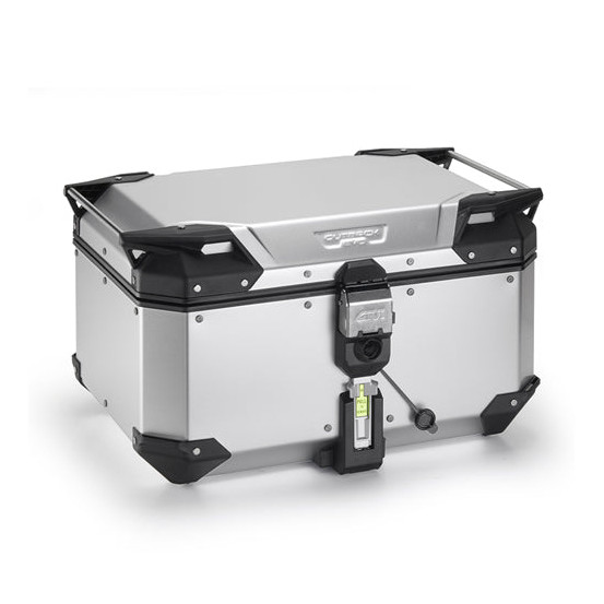 Top case Givi Monokey OBKEV58AA Trekker Outback EVO 58 Litres - Aluminium anodisé