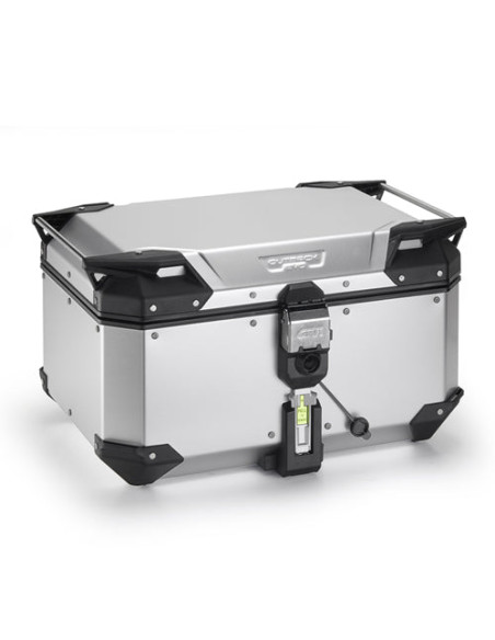 Top case Givi Monokey OBKEV58AA Trekker Outback EVO 58 Litres - Aluminium anodisé