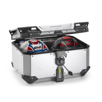 Top case Givi Monokey OBKEV58AA Trekker Outback EVO 58 Litres - Aluminium anodisé 2