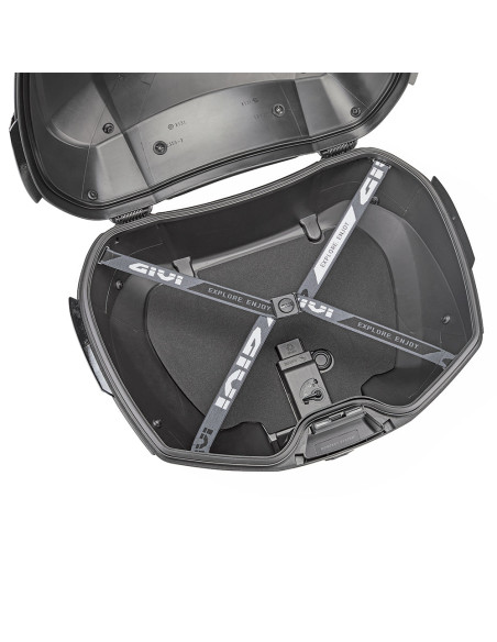 Top case Givi Monokey V49N V49 Air 49 Litres - Noir / Rouge