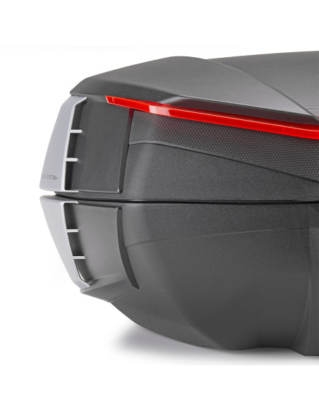Top case Givi Monokey V49N V49 Air 49 Litres - Noir / Rouge