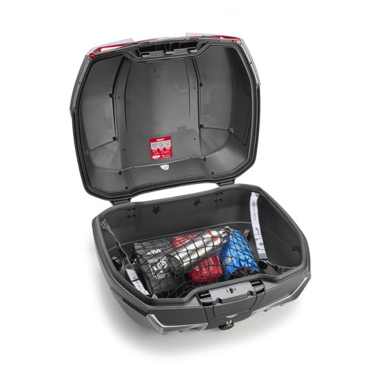 Top case Givi Monokey V58N2 Maxia 5 58 Litres - Noir / Gris / Rouge