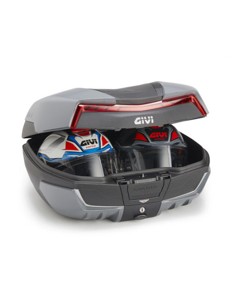 Top case Givi Monokey V58NNG2 58 Litres - Noir / Gris / Rouge