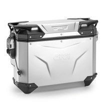 Valise latérale Givi Monokey OBKEVS33AAR Trekker Outback EVO 33 Litres droite - Aluminium anodisé