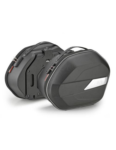 Valises latérales semi-rigides Givi Monokey WL900B 25 Litres